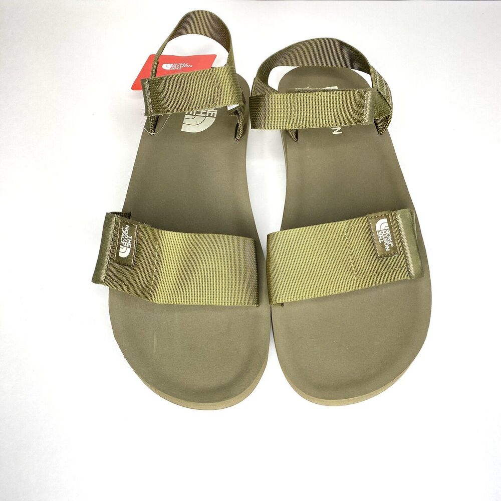 NEW The North Face Skeena Sandals‎ Olive Green Adjustable Straps Men's Size 14 - Picture 3 of 7
